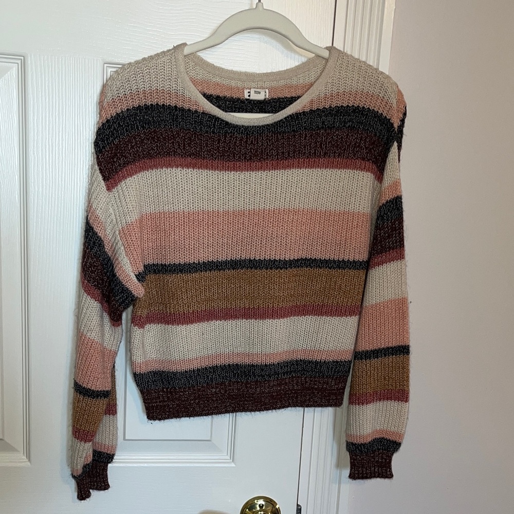 Billabong Multicolor Striped Sweater